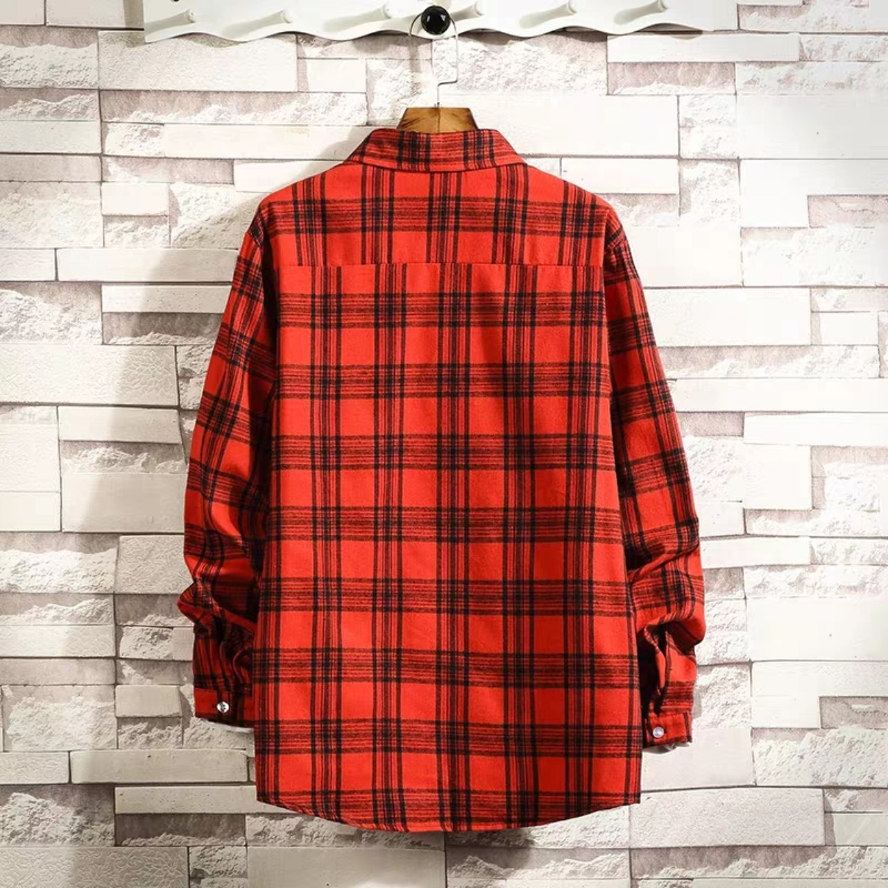 Áo Sơ Mi Caro Unisex Không Nón Siêu Phẩm Thời Trang Viêt