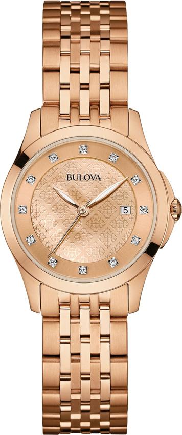 Đồng Hồ Nữ Dây Kim Loại BULOVA 97S112 (27mm) - Vàng Hồng