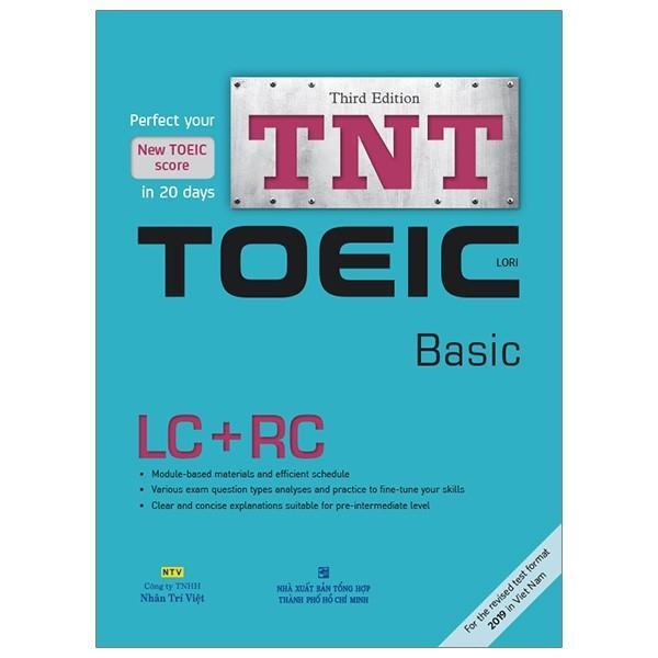 Sách - TNT Toeic Basic LC + RC - Kèm 1 Đĩa MP3 - Nhân Trí Việt