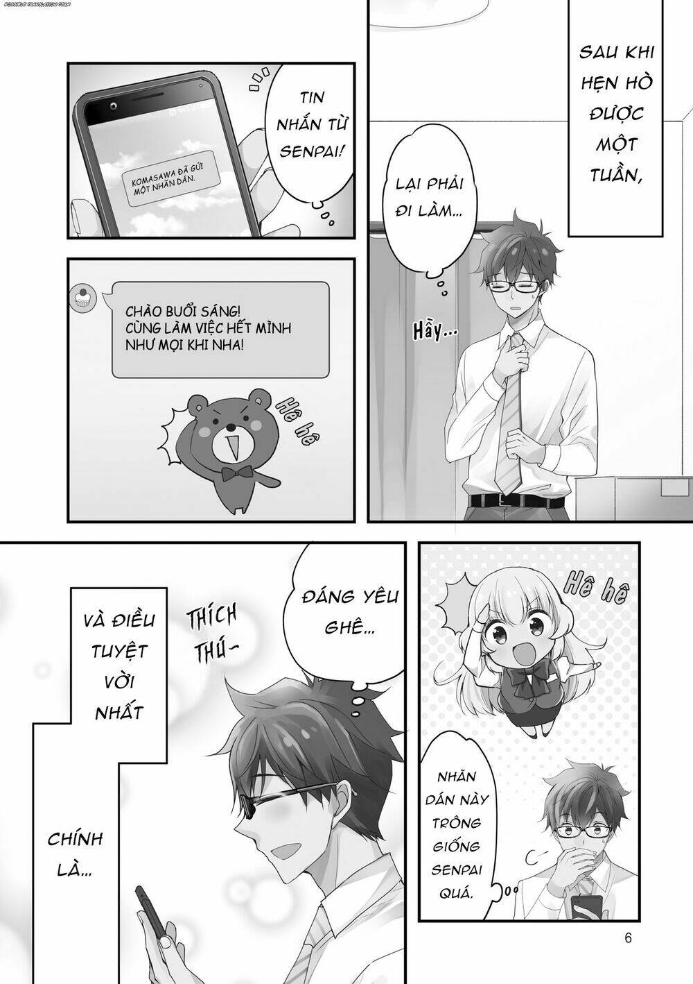 senpai kiêm bạn gái nhỏ nhắn của tôi rất dễ thương chapter 1 10