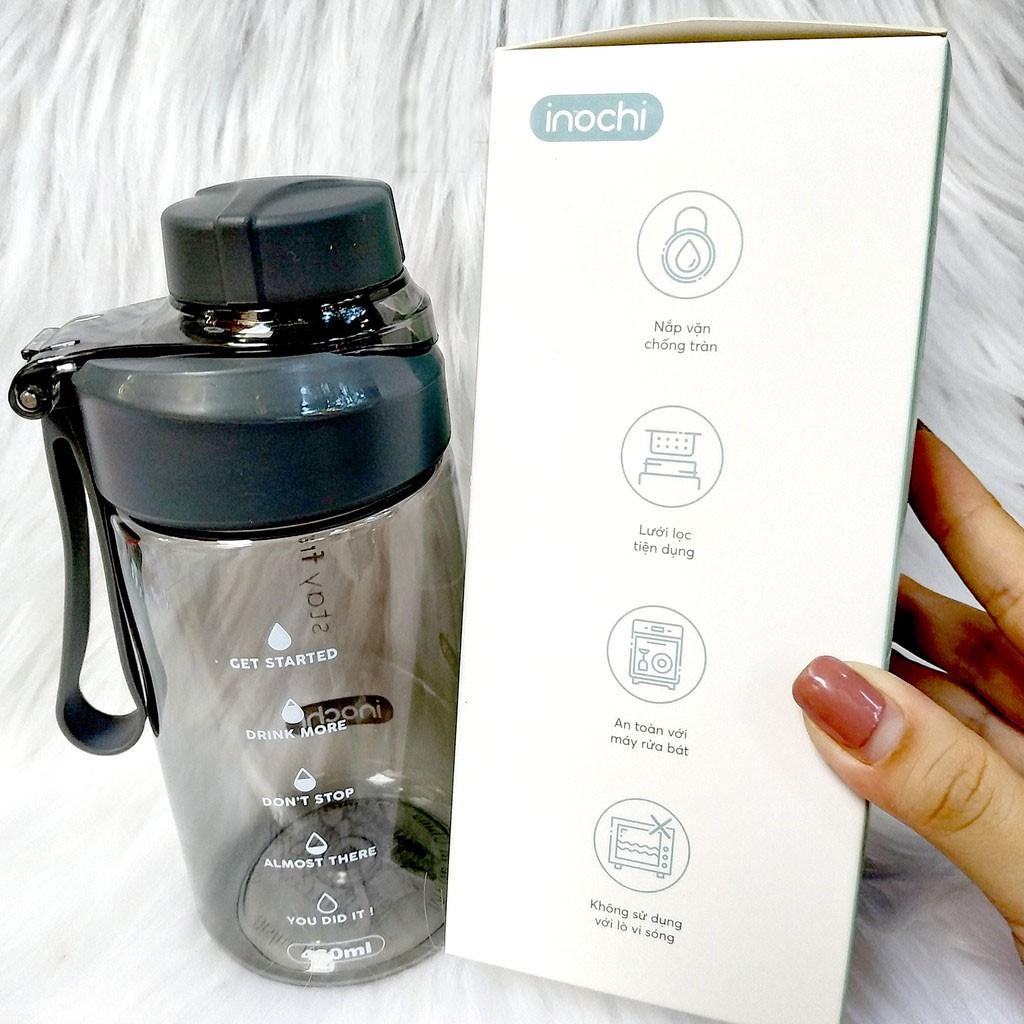 Bình Đựng Nước Chịu Nhiệt Tiện Lợi Đi Học, Đi Làm, Thể Dục INOCHI Kita boost 460ml 670ml