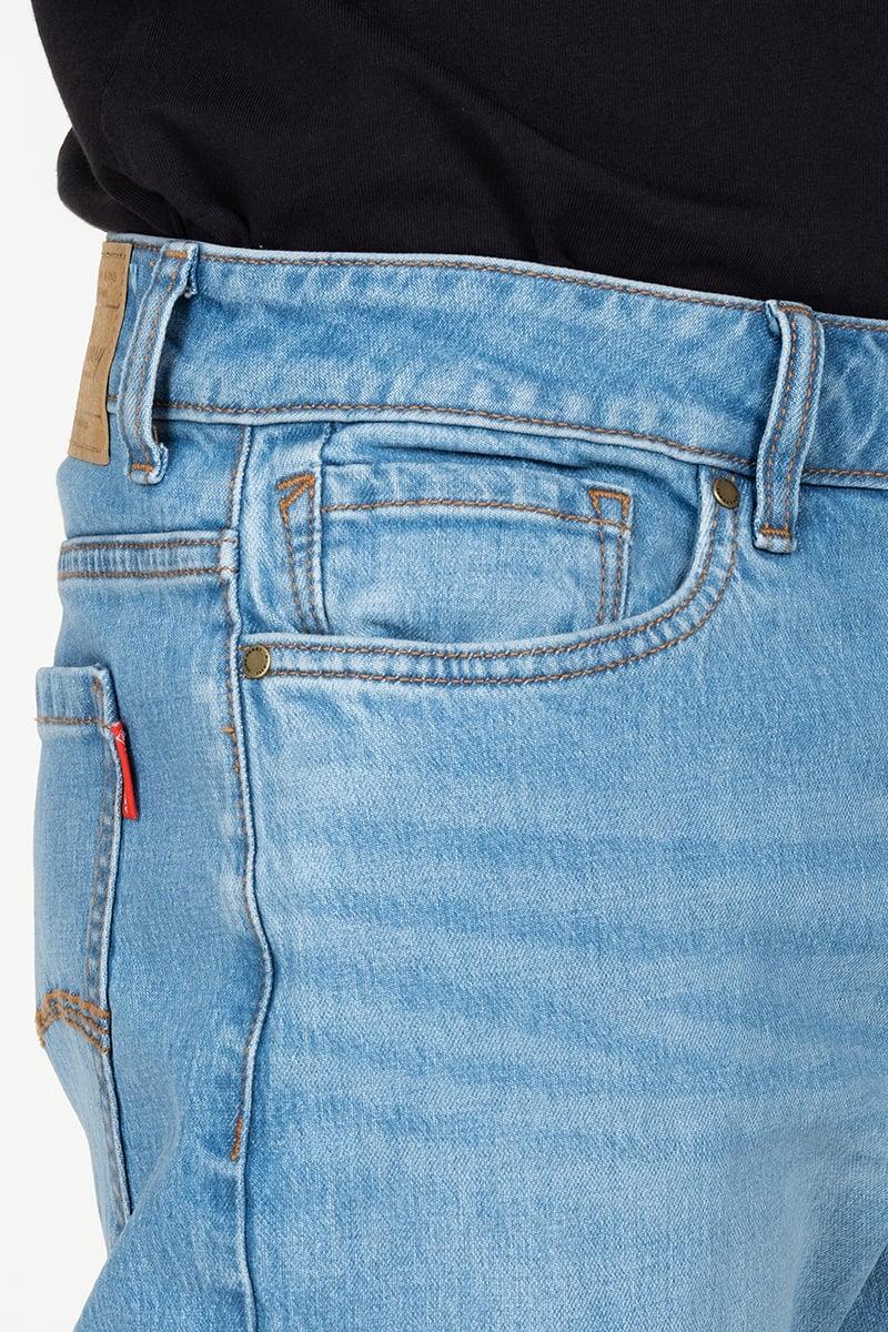 Quần Jeans nam form vừa JN23SS11-RGUS - BLUE