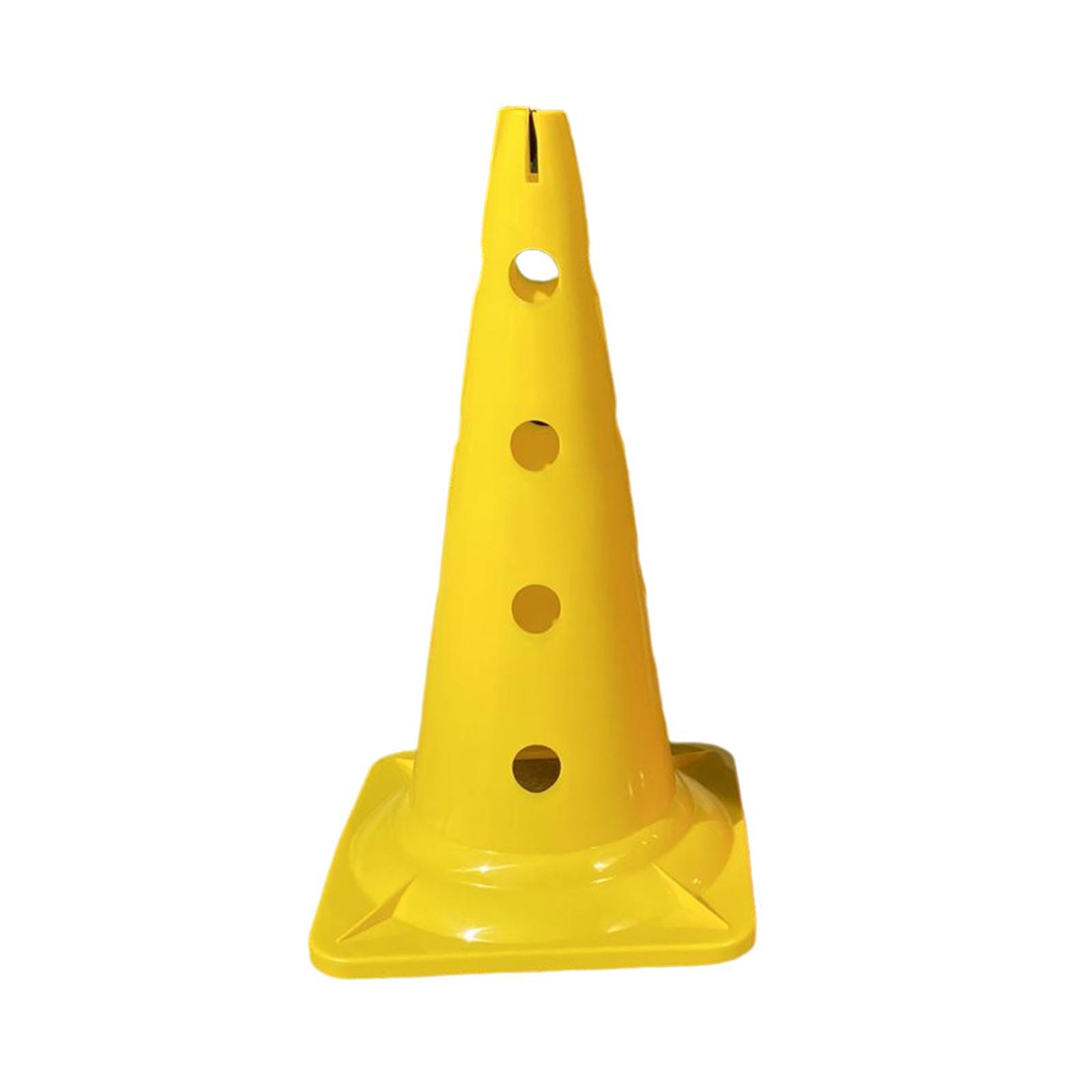 20 inch Thickened Sport Training Cone with Hole for Soccer Basketball