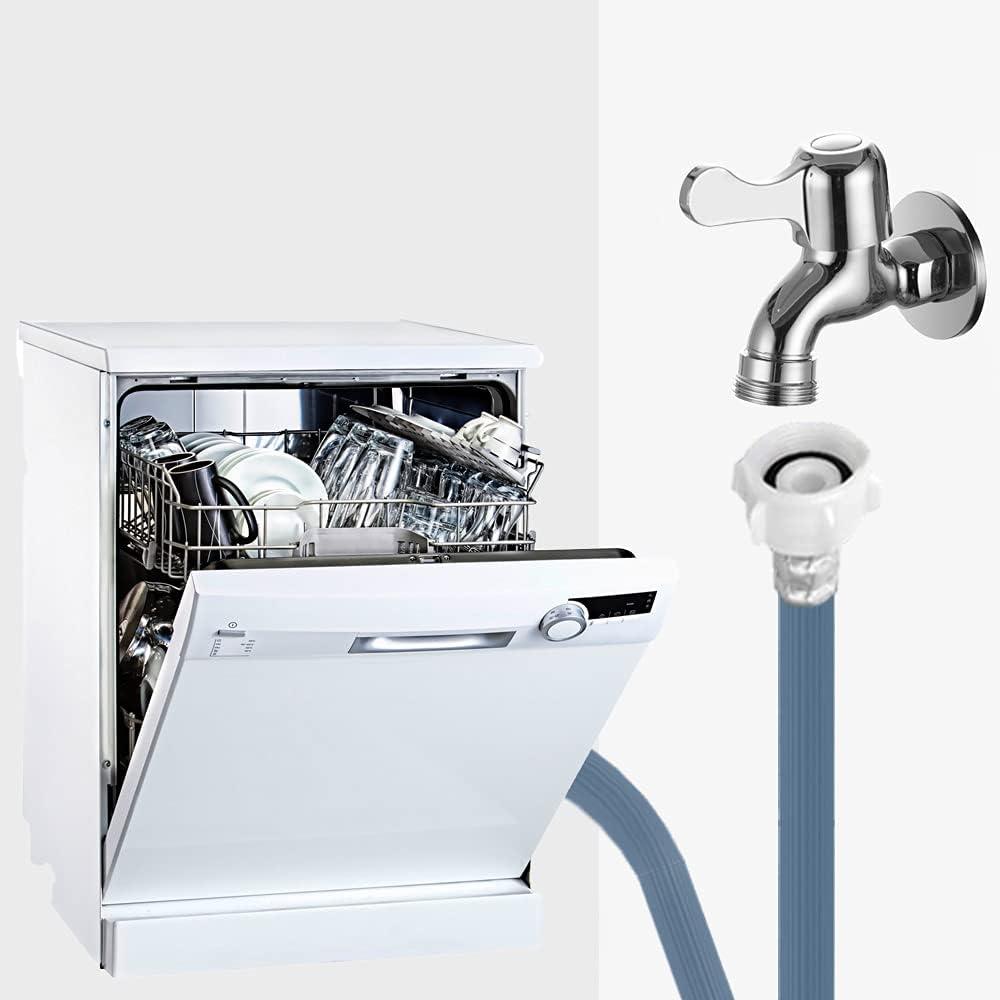 Ống Cấp Nước Máy Giặt, Nối Dài Vòi Máy Rửa Chén, Nêm Nước Máy Rửa Chén 3M, Ống Cấp Nước Đa Năng Phù Hợp Với Máy Giặt, Máy Rửa Chén