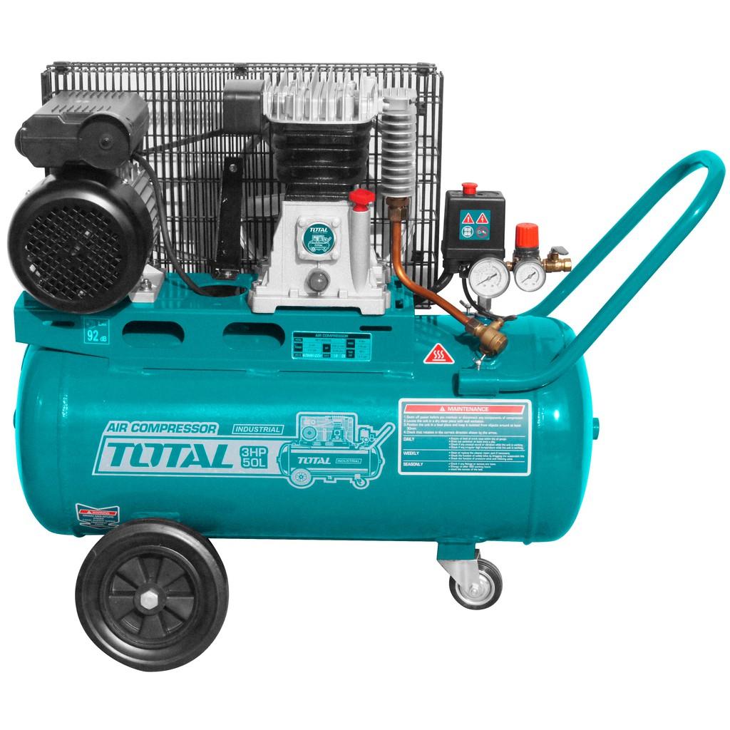 MÁY NÉN KHÍ DÂY CUROA 2.2 KW (3.0 HP) 50L TOTAL TC1300506T - HÀNG CHÍNH HÃNG