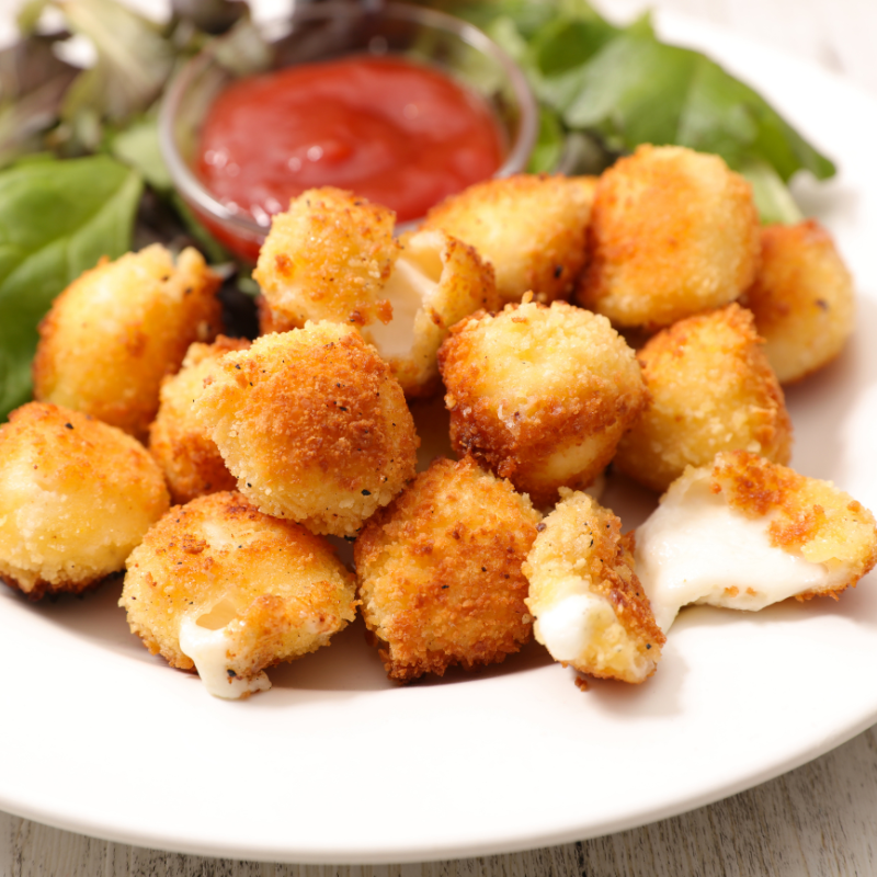 Phô mai viên Đôi Đũa Vàng 300g nhân Mozzarella tan chảy béo ngậy