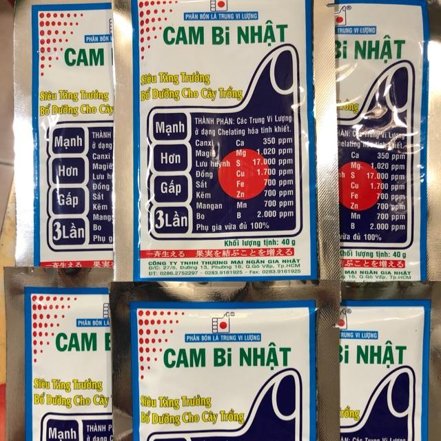 COMBO-5 GÓI CAM BI NHẬT 308 BỔ SUNG VI LƯỢNG CHO CÂY TRỒNG