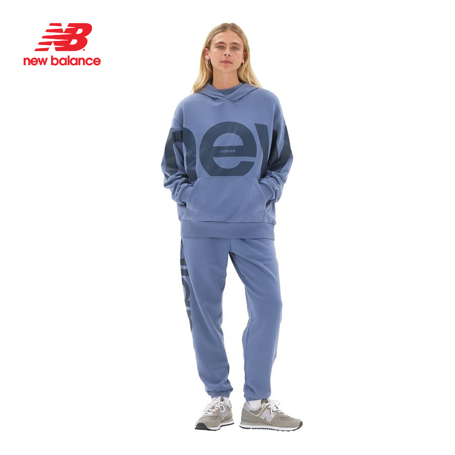 Áo khoác hoodie thời trang unisex New Balance LIFESTYLE HOODIES U ARCTICGR - UT23504AGY (form quốc tế)