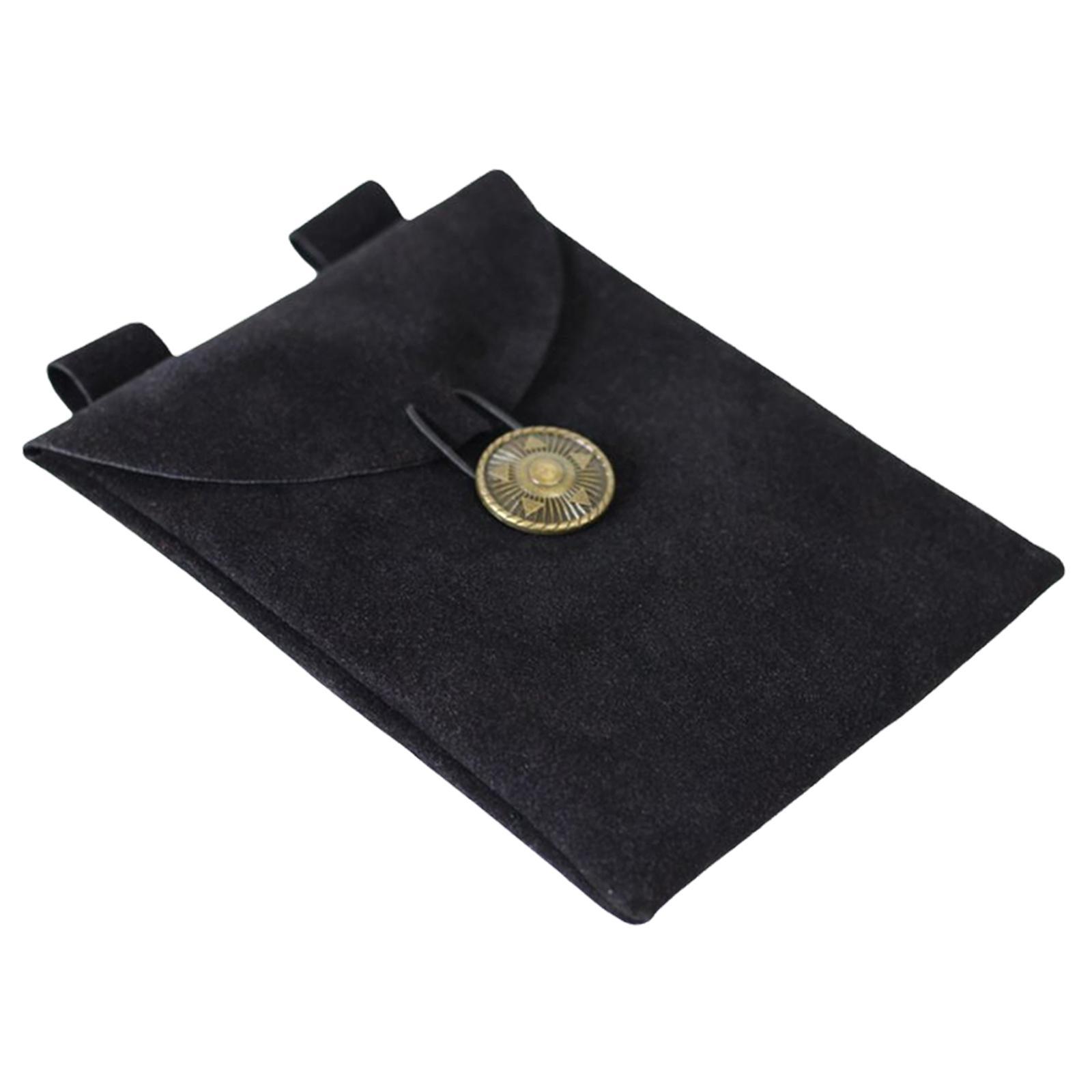 Vintage Style Medieval Waist Bag Waist Pack Suede for Photo Props Outdoors