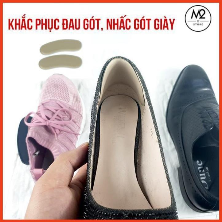 Miếng Lót Gót Giày Nam Nữ - Chống Đau Gót, Nhấc Gót C01X (Bộ 2 miếng