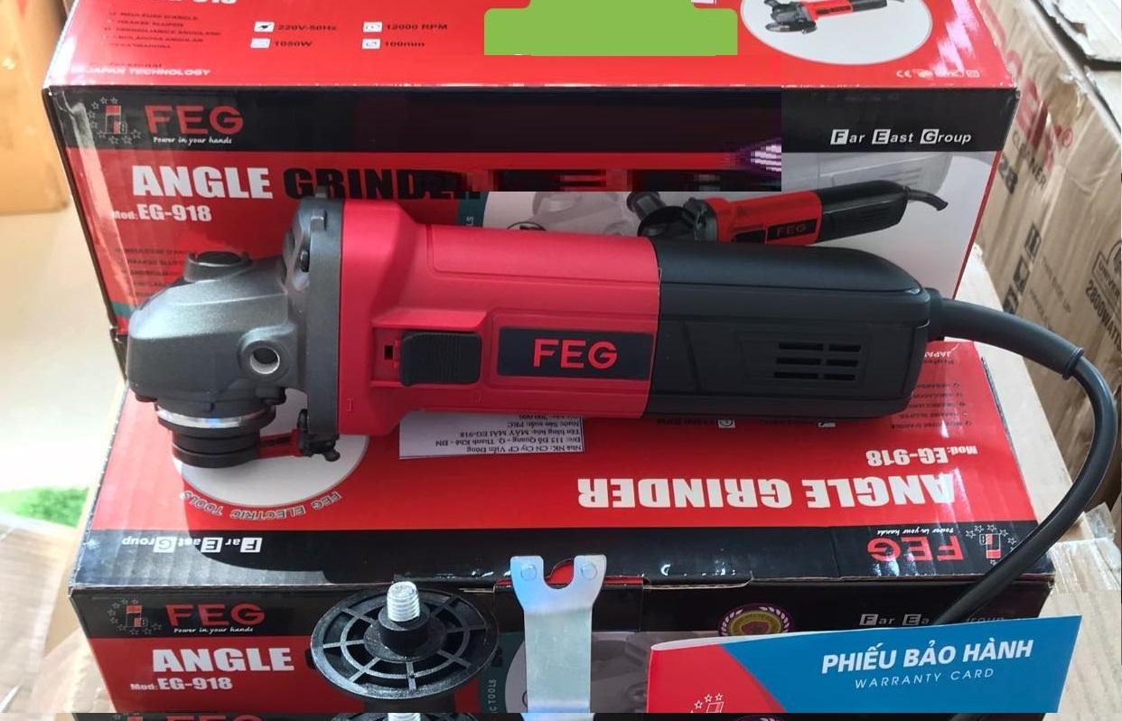 MÁY MÀI FEG 1050W 100MM EG-918 - HÀNG CHÍNH HÃNG
