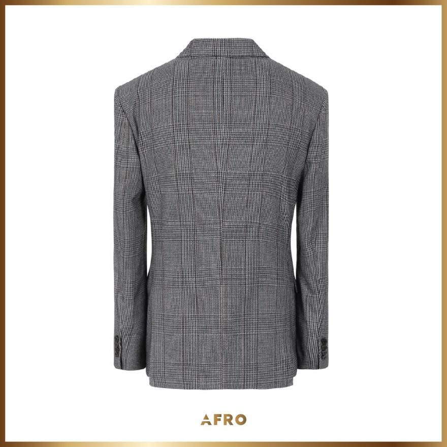 ÁO BLAZER KẺ GHI NÂU THỜI TRANG HÀN QUỐC 006247