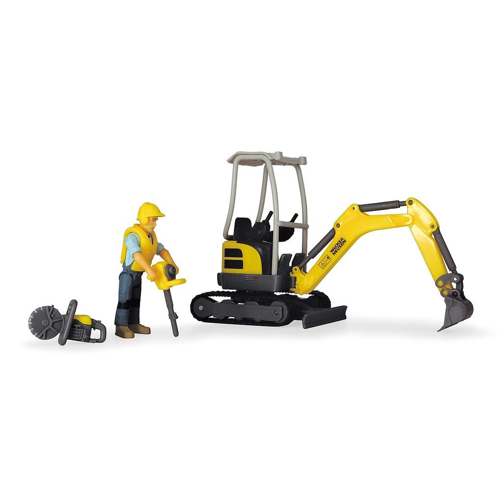 Bộ Đồ Chơi Xe Xây Dựng DICKIE TOYS Playlife-Excavator Set 203832005