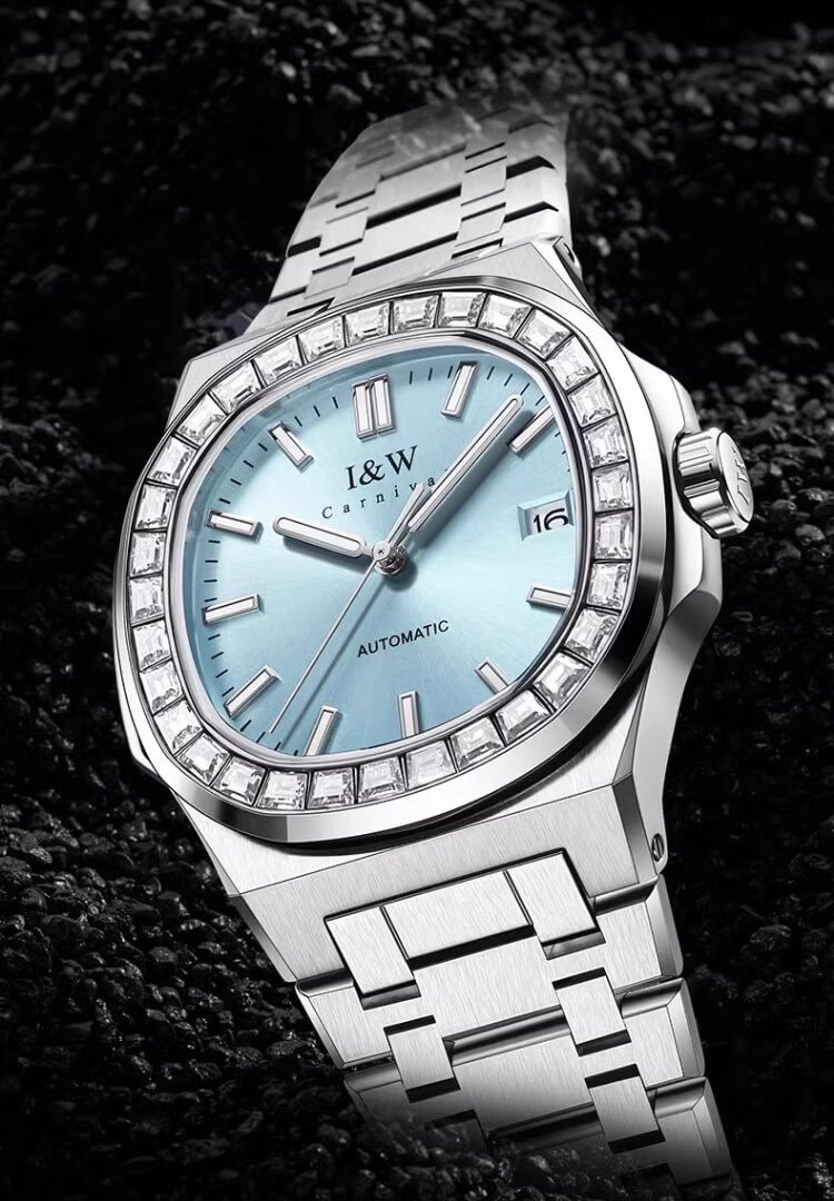 Đồng hồ nam chính hãng IW CARNIVAL IW750G-1 Kính sapphire ,chống xước,Chống nước ,Bảo hành 24 tháng,Máy cơ