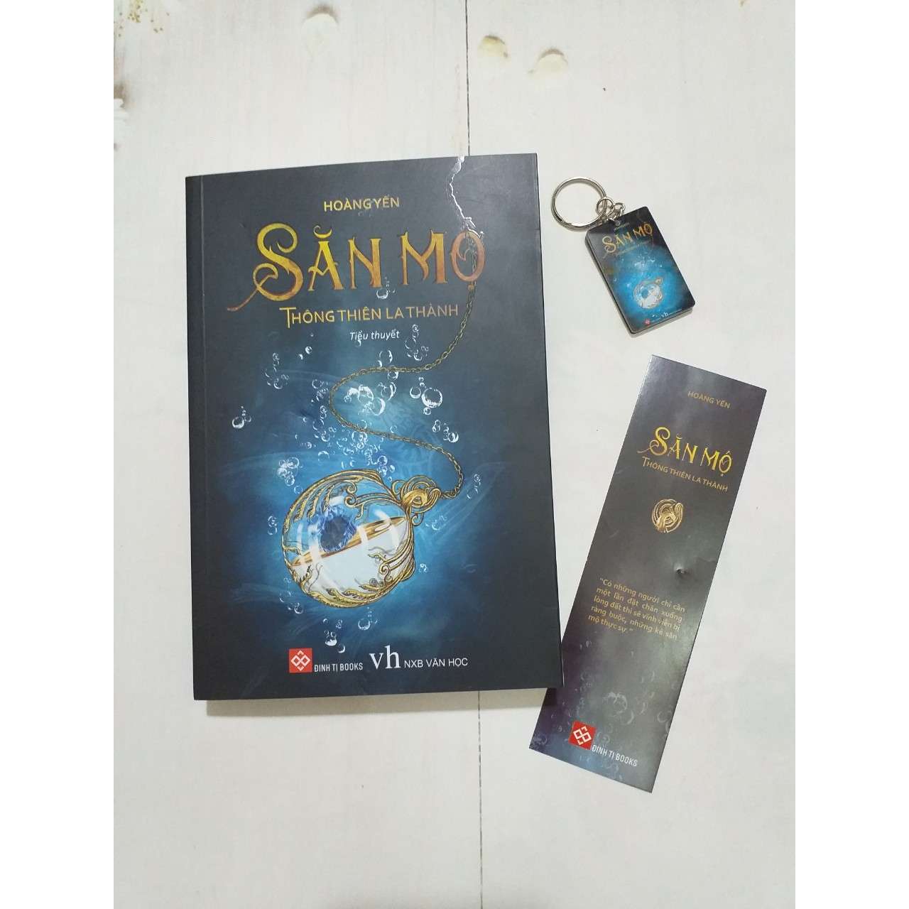 sách Săn mộ - Thông Thiên La thành (Tặng kèm Bookmark và Móc khóa - chữ kí tác giả)