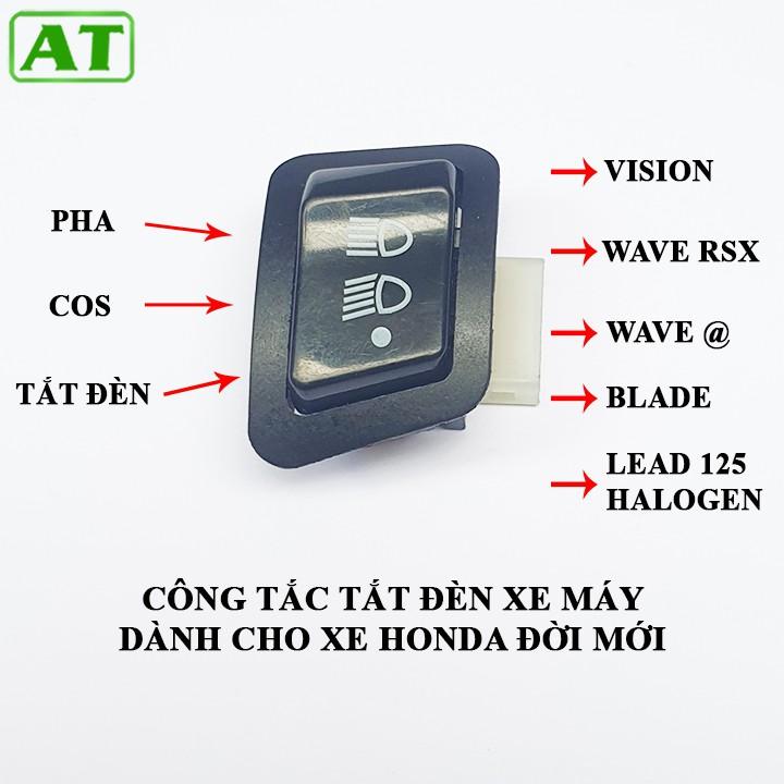 Công Tắc Tắt Đèn – Pha - Cos Xe Honda Đời Mới