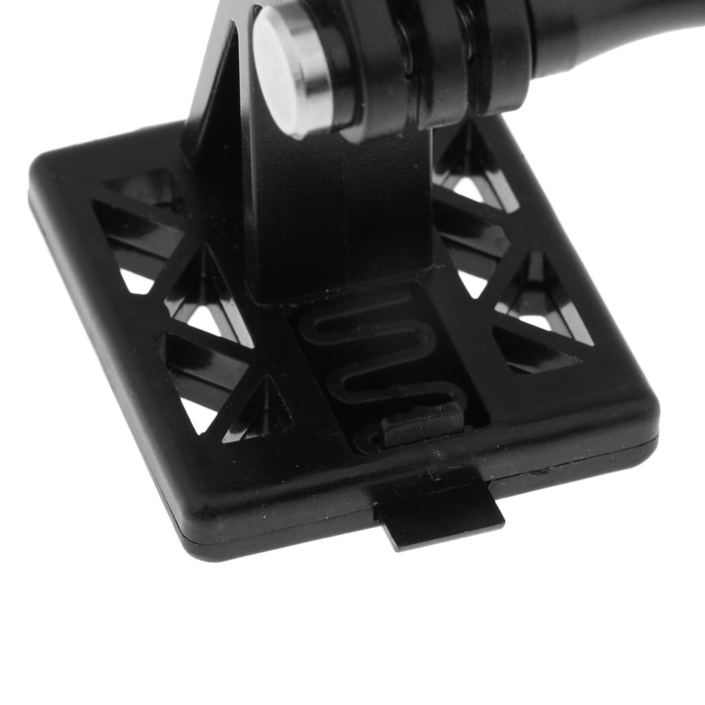 Nylon Helmet Mount Adapter Bracket for Sports Camera Outdoor Hunting Black