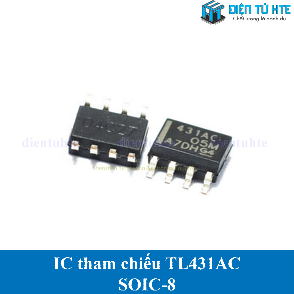 Bộ 2 IC tham chiếu TL431 TL431AC TL431AI TL431C TL431I dán SOIC-8