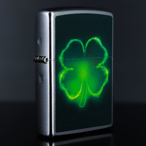 Bật Lửa Zippo 205 Neon Shamrock