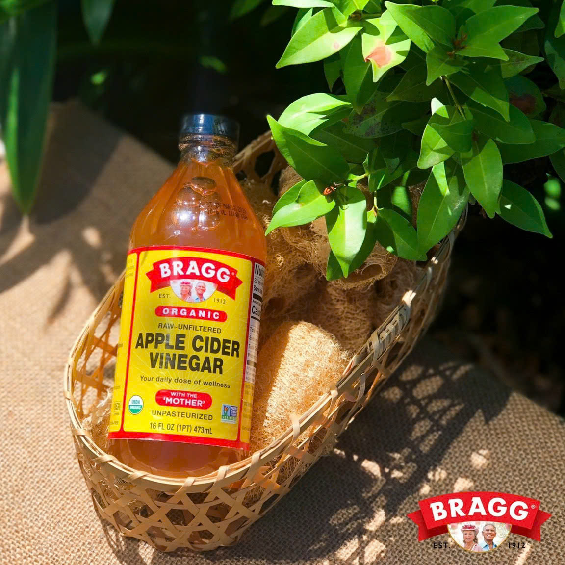Giấm Táo Hữu Cơ Bragg Chai 473ml - Có Giấm Cái Hỗ Trợ Giảm Cân, Detox Cơ Thể, Nhập Khẩu Chính Hãng Từ Mỹ