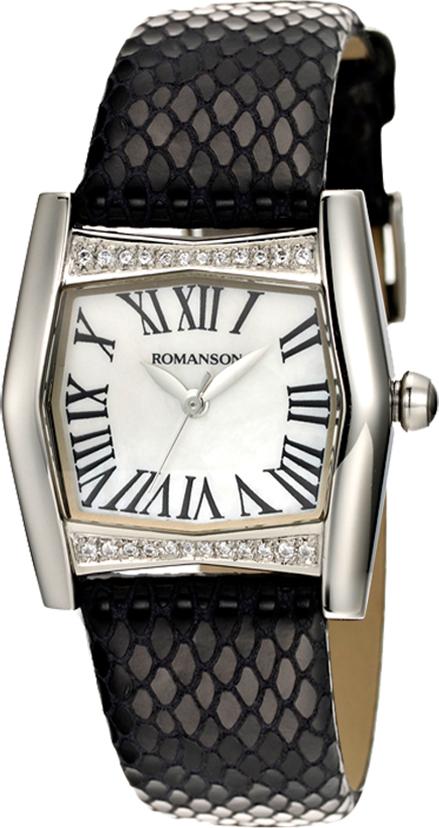 Đồng Hồ Nữ Dây Da Romanson RL2623QLWWH  - Trắng