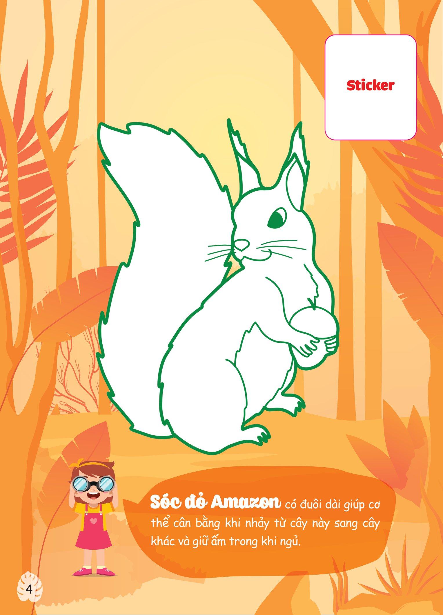 Con Tô Màu - Thám Hiểm Amazon