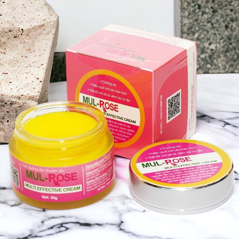 Kem Nghệ Mulrose Chính Hãng Hồng Tâm Hộp 5g/30g
