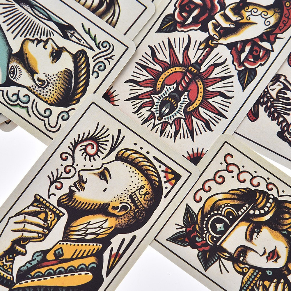 Bài Tarot Oracle Tiên Tri Tattoo Tarot Tặng Đá Thanh Tẩy