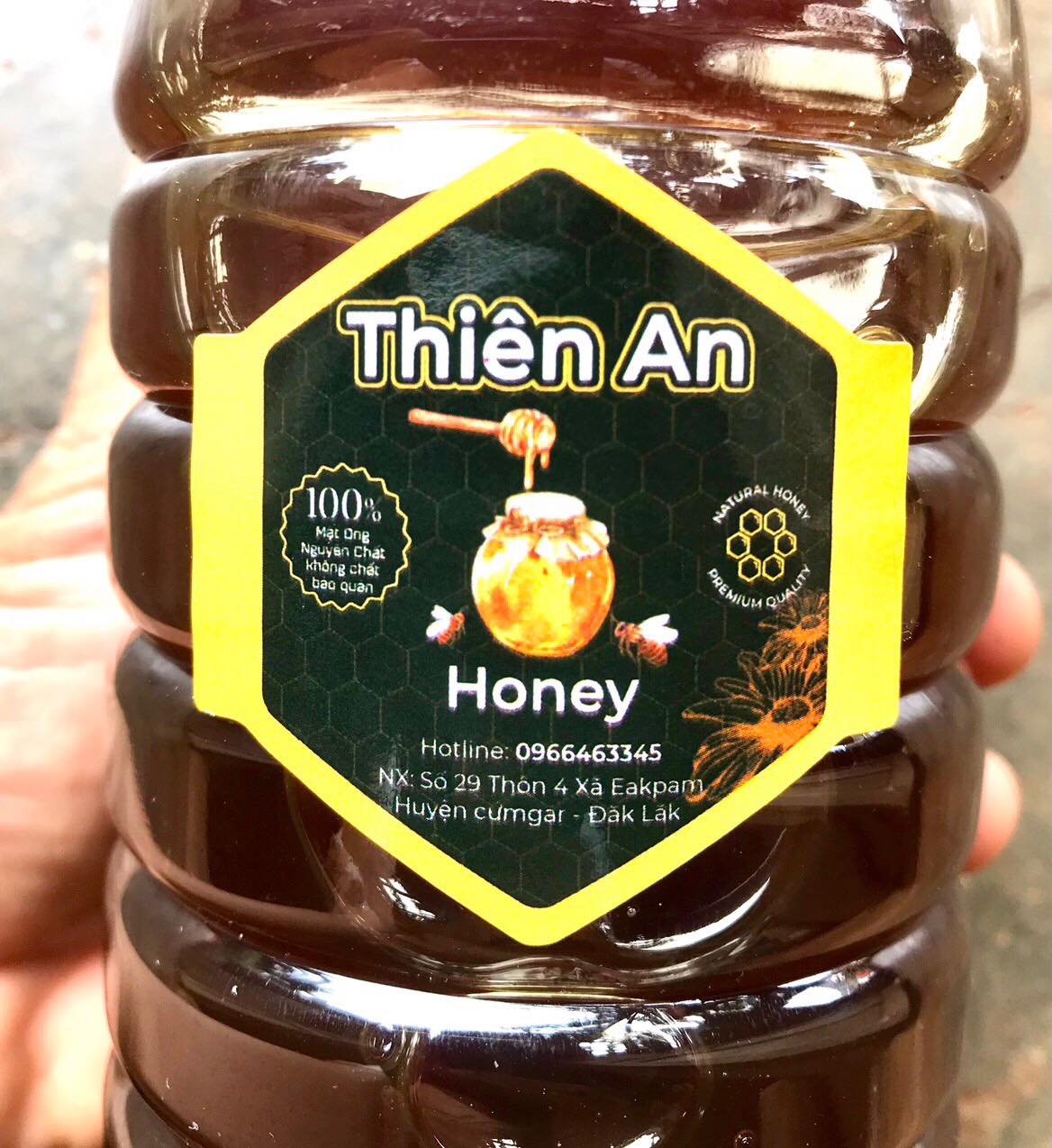 Mật Ong Rừng ĐakLak- 1 Lít