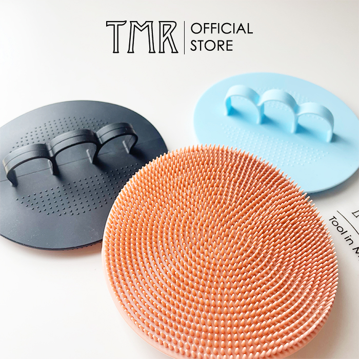 Miếng Pad Tắm Tẩy Tế Bào Chết Silicone Cao Cấp 11cm TMR SC11, nhẹ nhàng làm sạch trên da, giúp da mịn màng