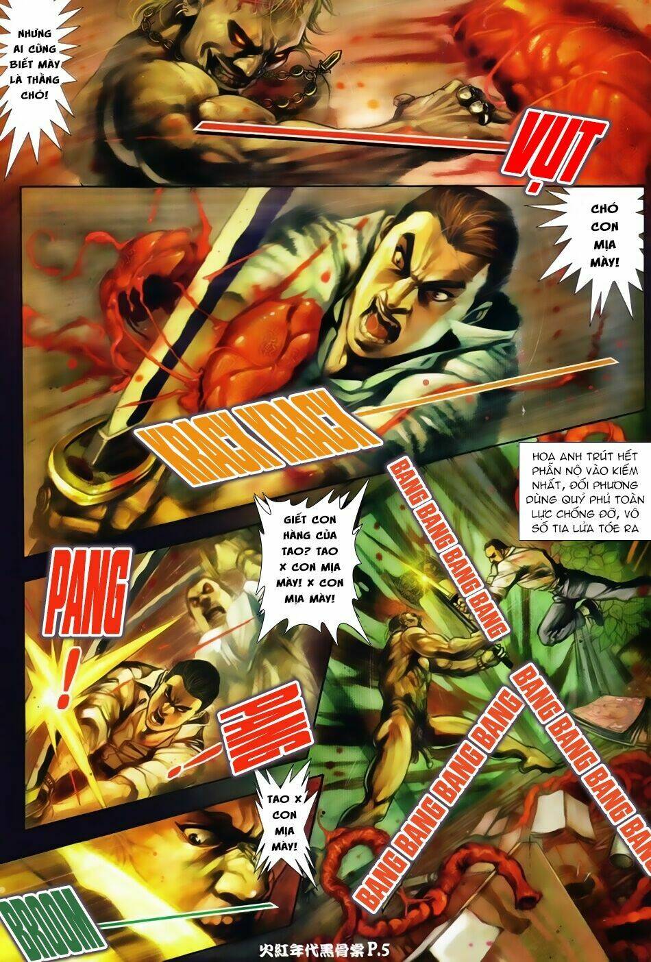 hỏa hồng niên đại hắc cốt đường chapter 3 5