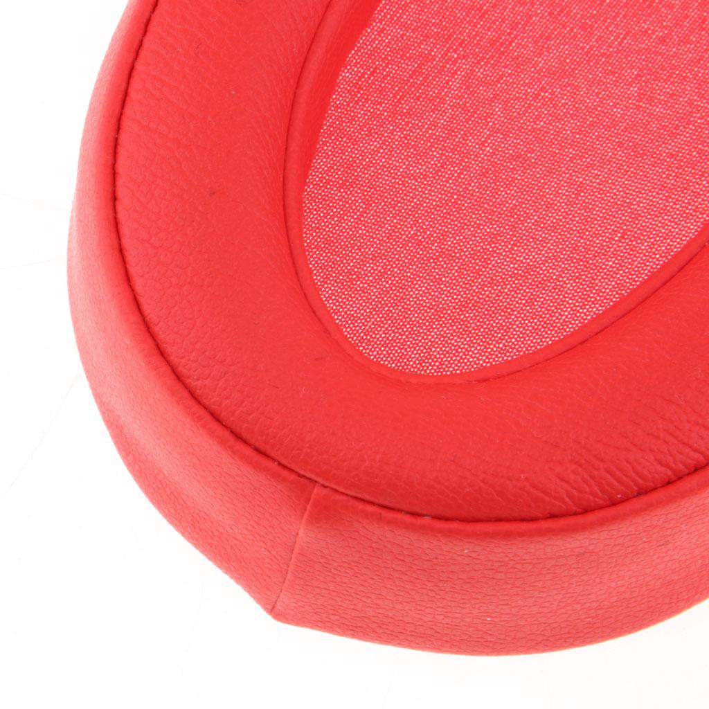 Replacements Ear Pad Eartips Cushions For Sony MDR-100ABN Headphones Red