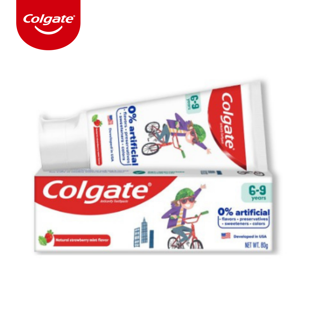 Kem đánh răng Colgate Kid Free From 6-9 80g