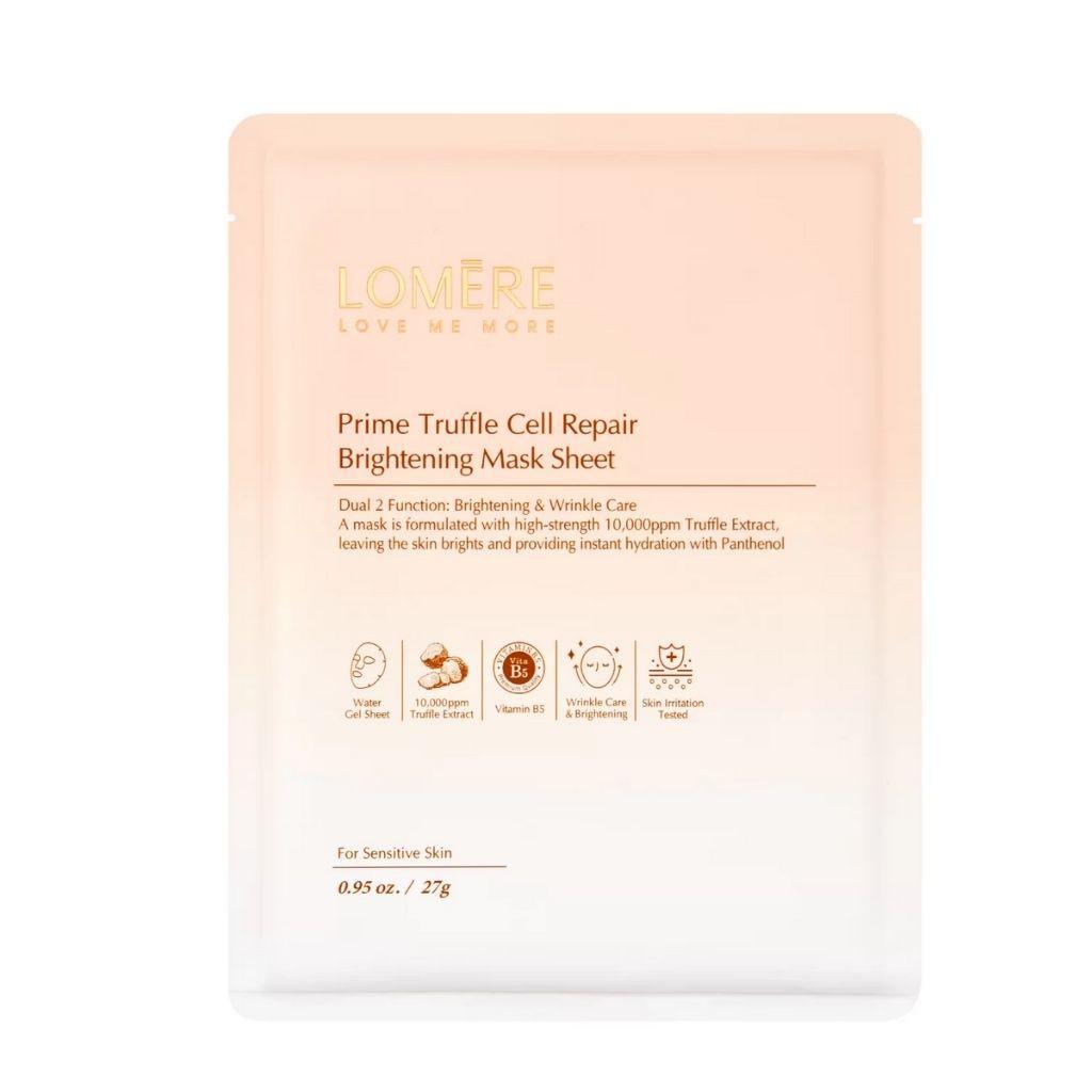 Mặt Nạ Dưỡng Trắng Da Siêu Cấp Ẩm LOMERE Prime Truffle Cell Cung Cấp Dưỡng Chất Thẩm Thấu Sâu Trong Da 27gr