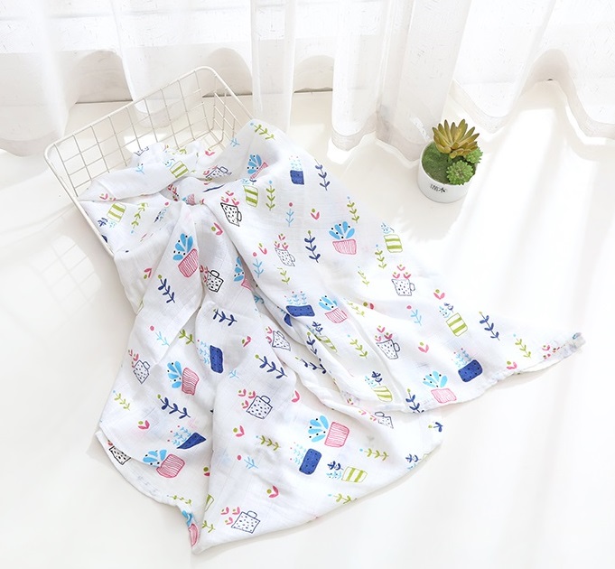 Khăn Tắm Em Bé 100% Sợi Tre Kháng Khuẩn Bonny 1m2x1m2