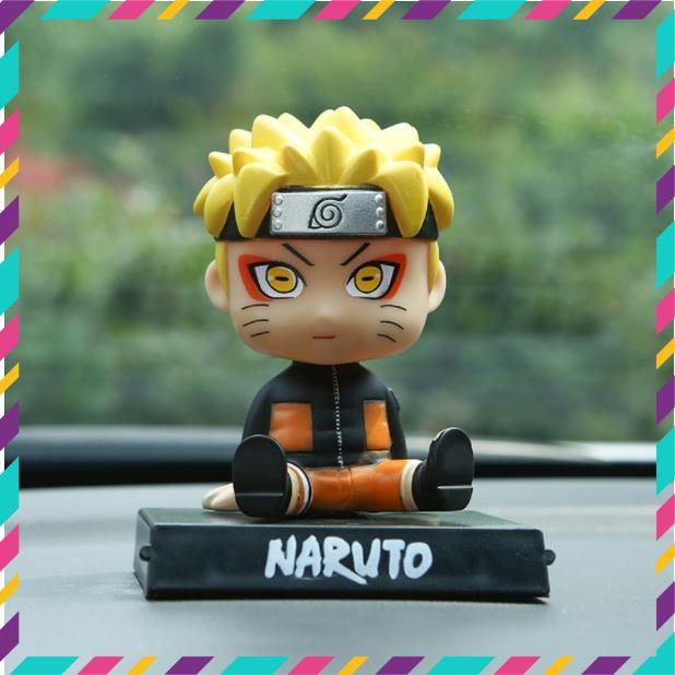 Mô Hình Naruto, Decor Trang Trí Ô tô - Trang Trí Góc Học Tập, Làm Việc - Kê Điện Thoại - Figure Naruto