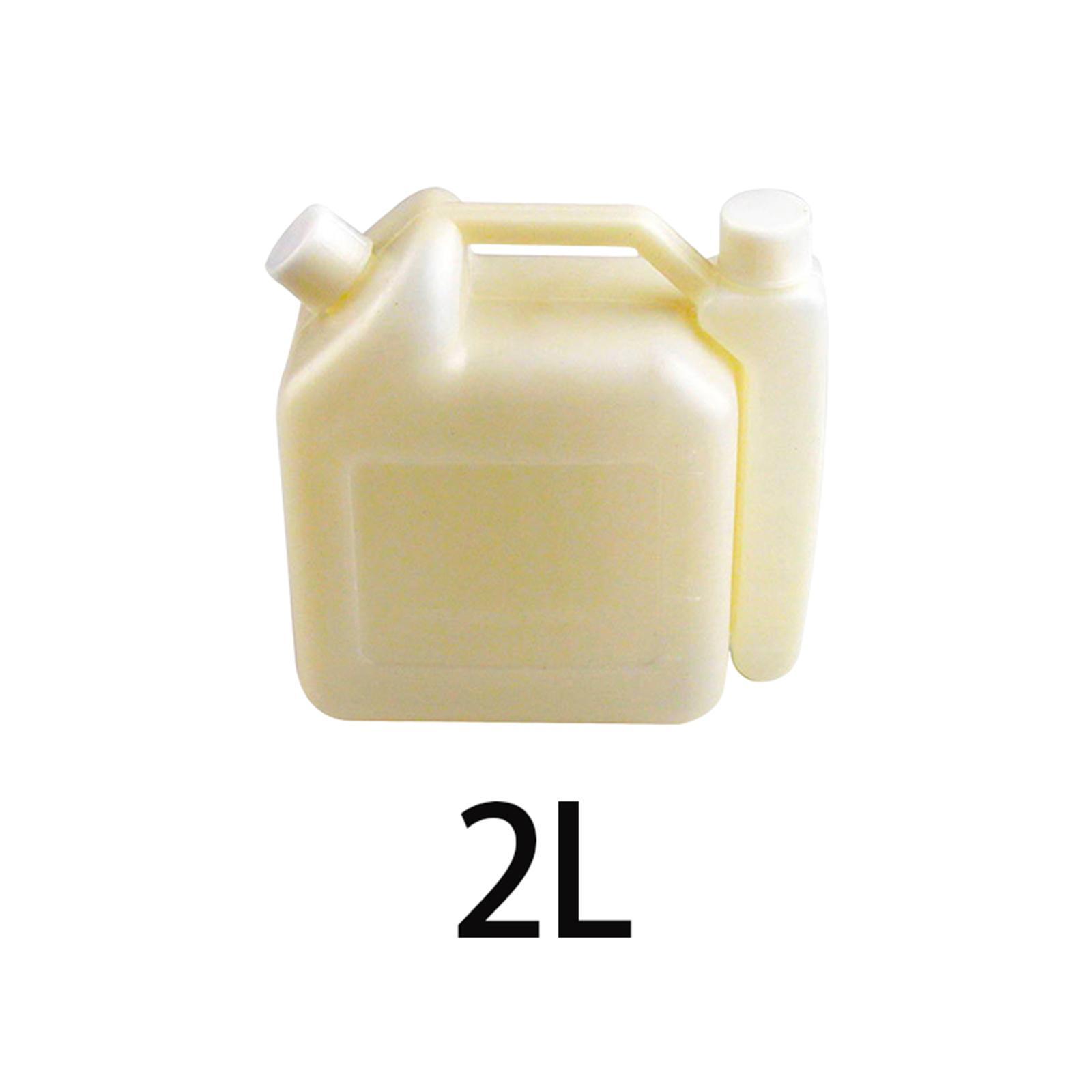 Chainsaws Gasoline Fuel Mixing Bottle Fuel Bottle 25:1Scale/50:1 Scales Durable Leakproof Fuel Mixing Bottle Tank for Trucks Lawn Mowers Parts