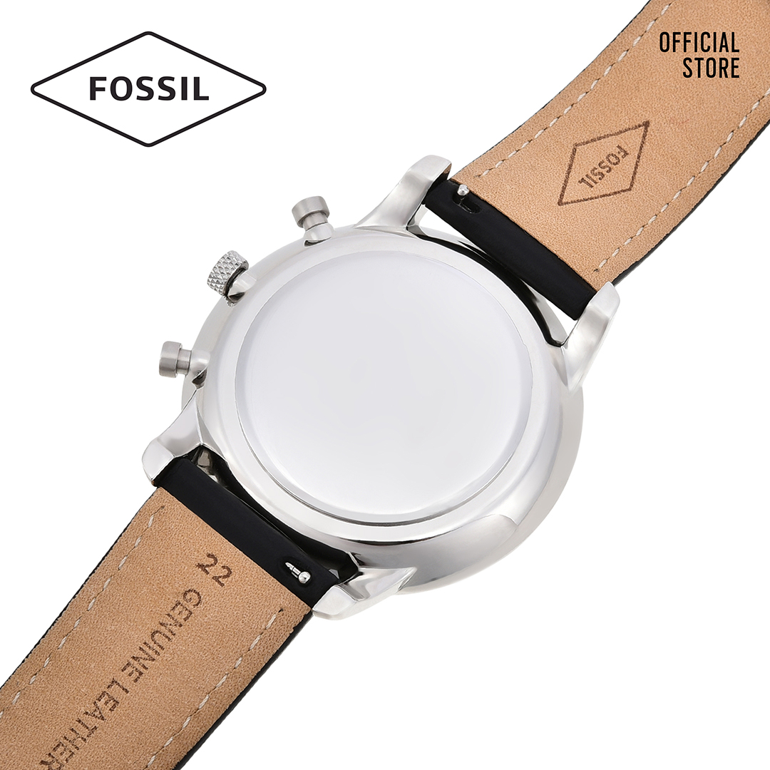 Đồng hồ nam FOSSIL dây da Neutra FS5452 - màu đen