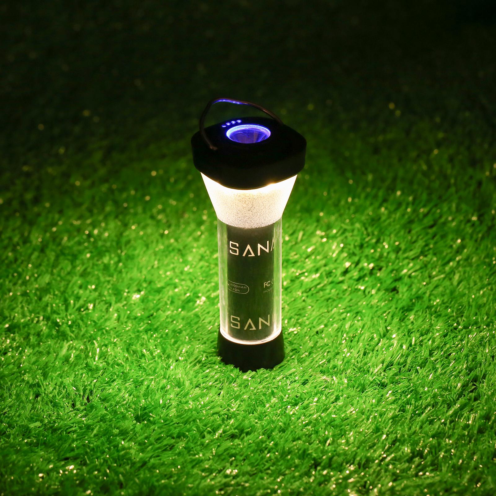 YSANAM USB Rechargeable Flashlight Waterproof Camping Tent Light Magnetic Work Light with Tripod for Outdoor Camping Emergency