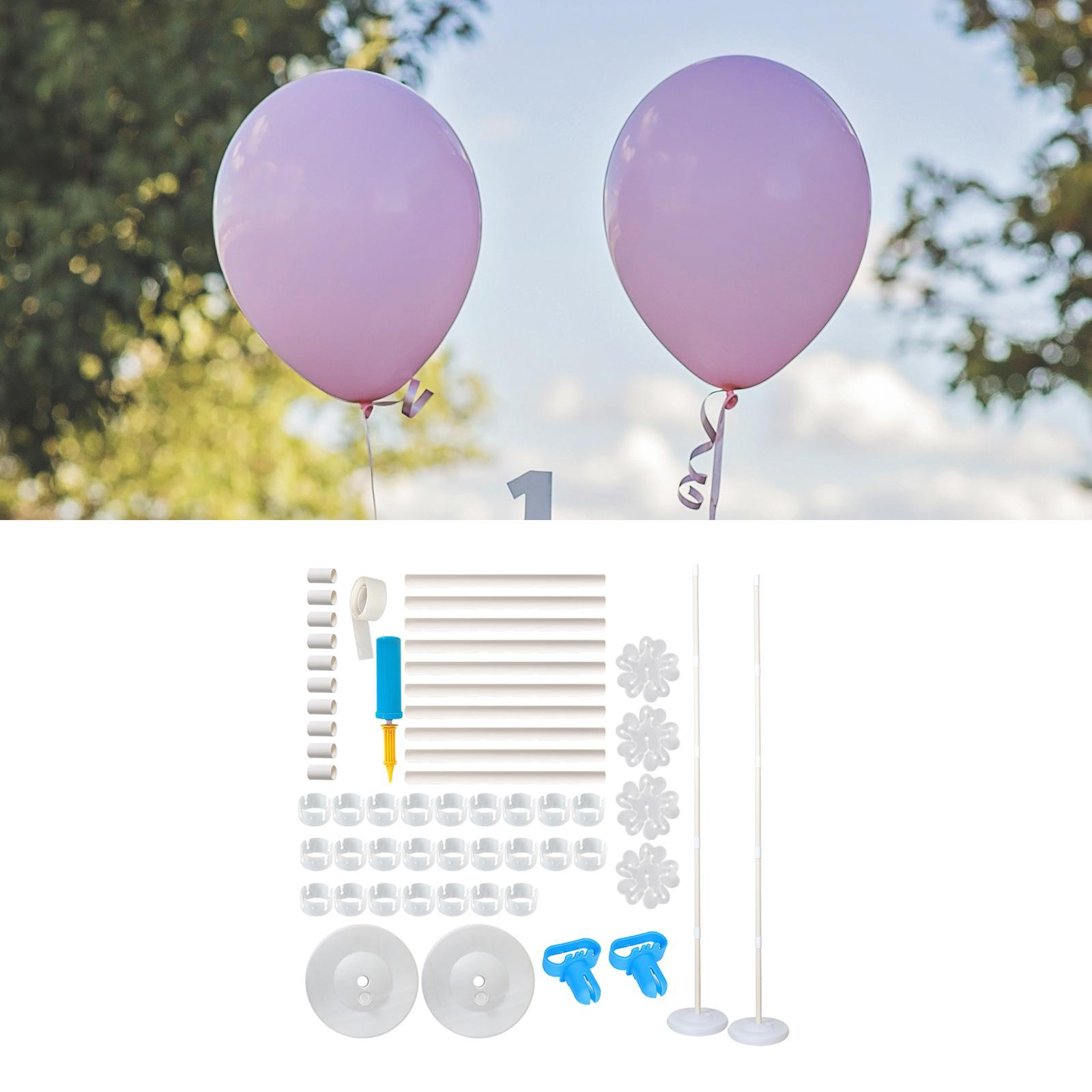 Balloon Column Kit Base Stand 10 Poles for Wedding Party Builder Kits