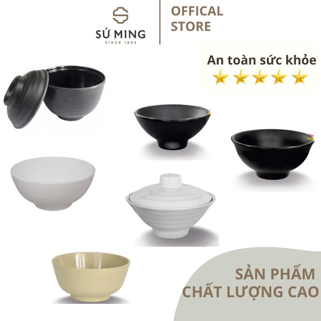Chén Bát Cơm Nhựa Cao Cấp Đủ Size Dùng Trong Nhà Hàng, Quán Ăn
