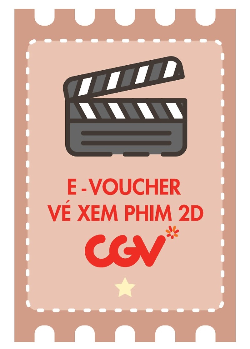 Hình ảnh Toàn Quốc [E-Voucher] 01 Vé xem phim 2D CGV cho 1 người tại Hệ thống CGV toàn quốc - Áp dụng tất cả các ngày kể cả Lễ
