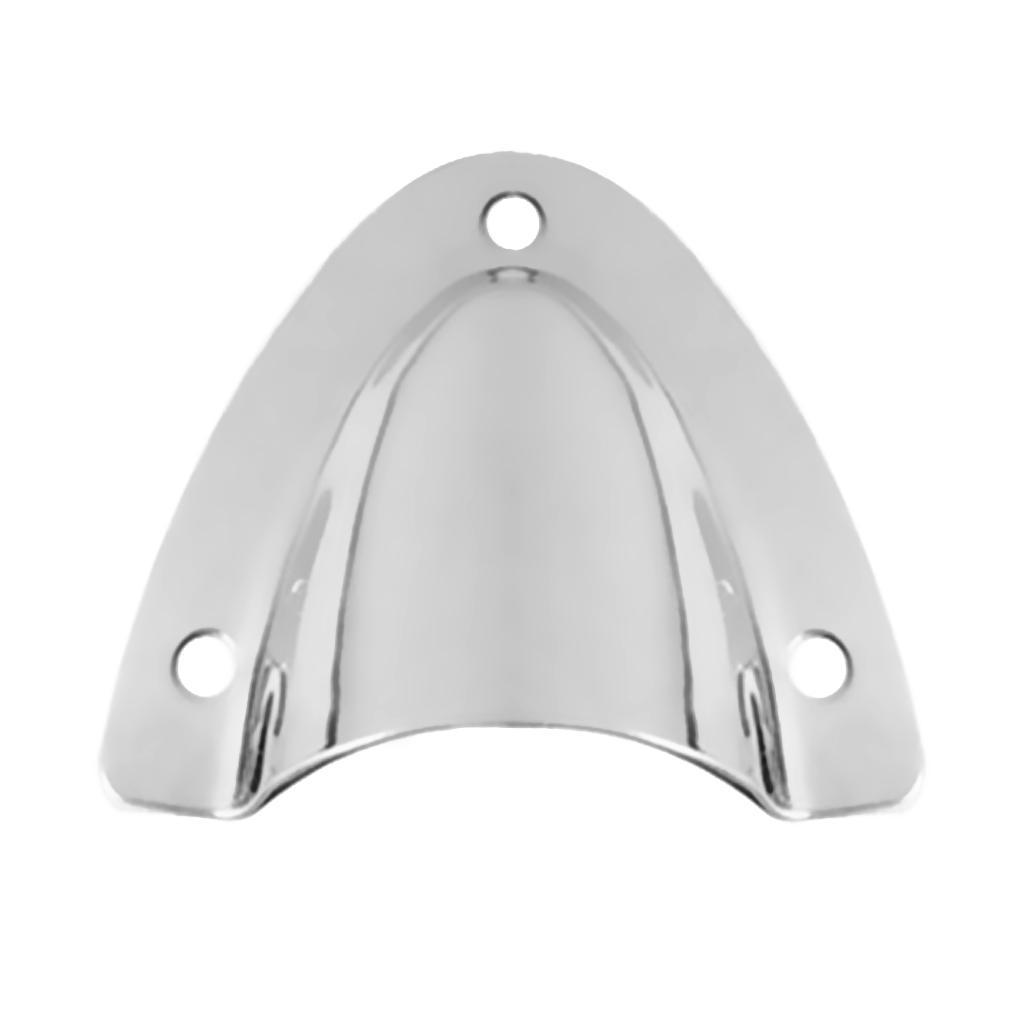 2pcs Stainless Steel Clam Shell Wire Cable Vent Cover Marine Ventilation