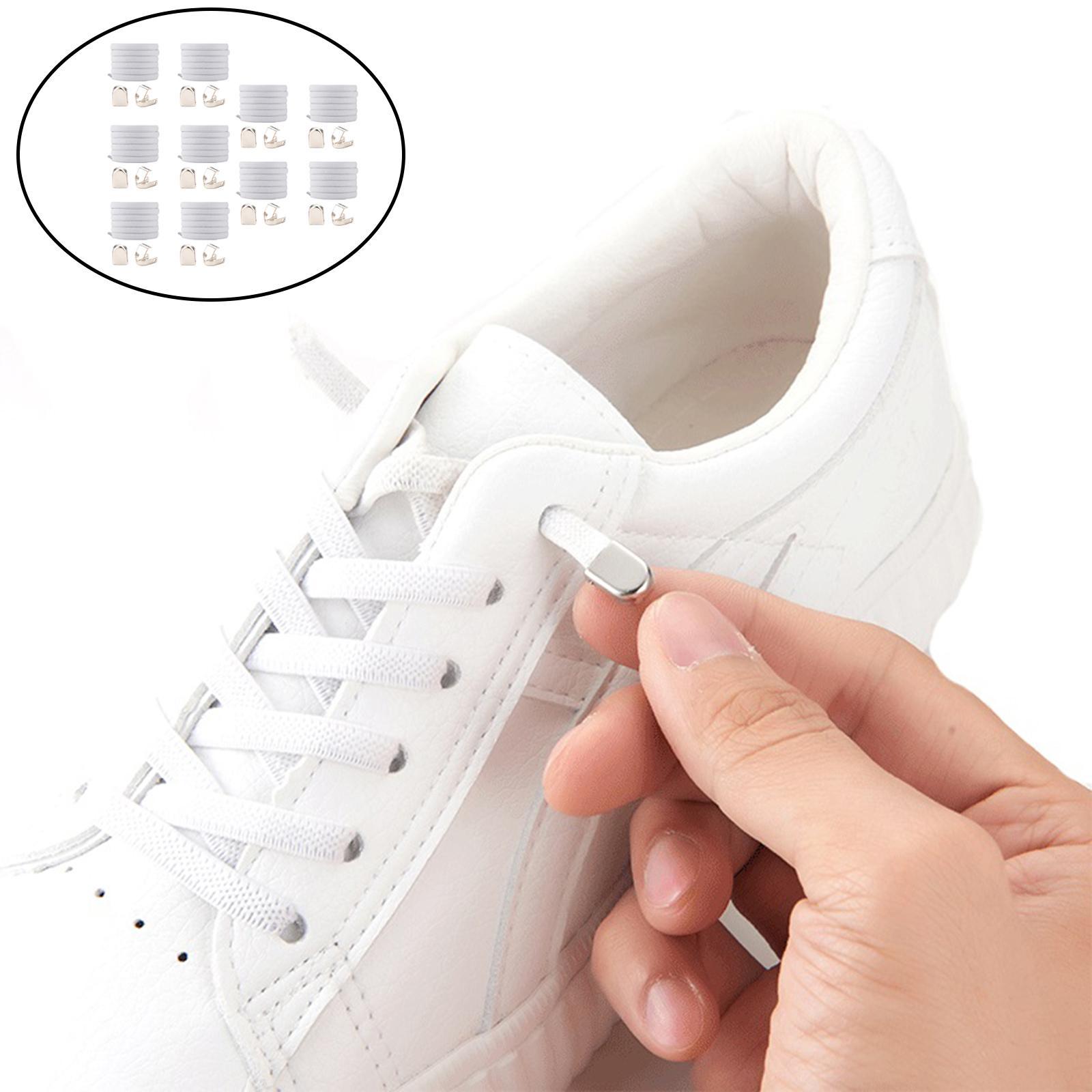 Elastic Lock Lace System Lock Shoe Laces Shoelaces Runners Kids Older