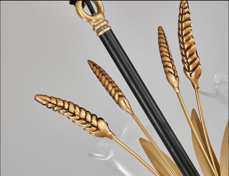 Đèn chùm LED LUXGEN BOE 8 tay trang trí nội thất sang trọng phong cách châu âu