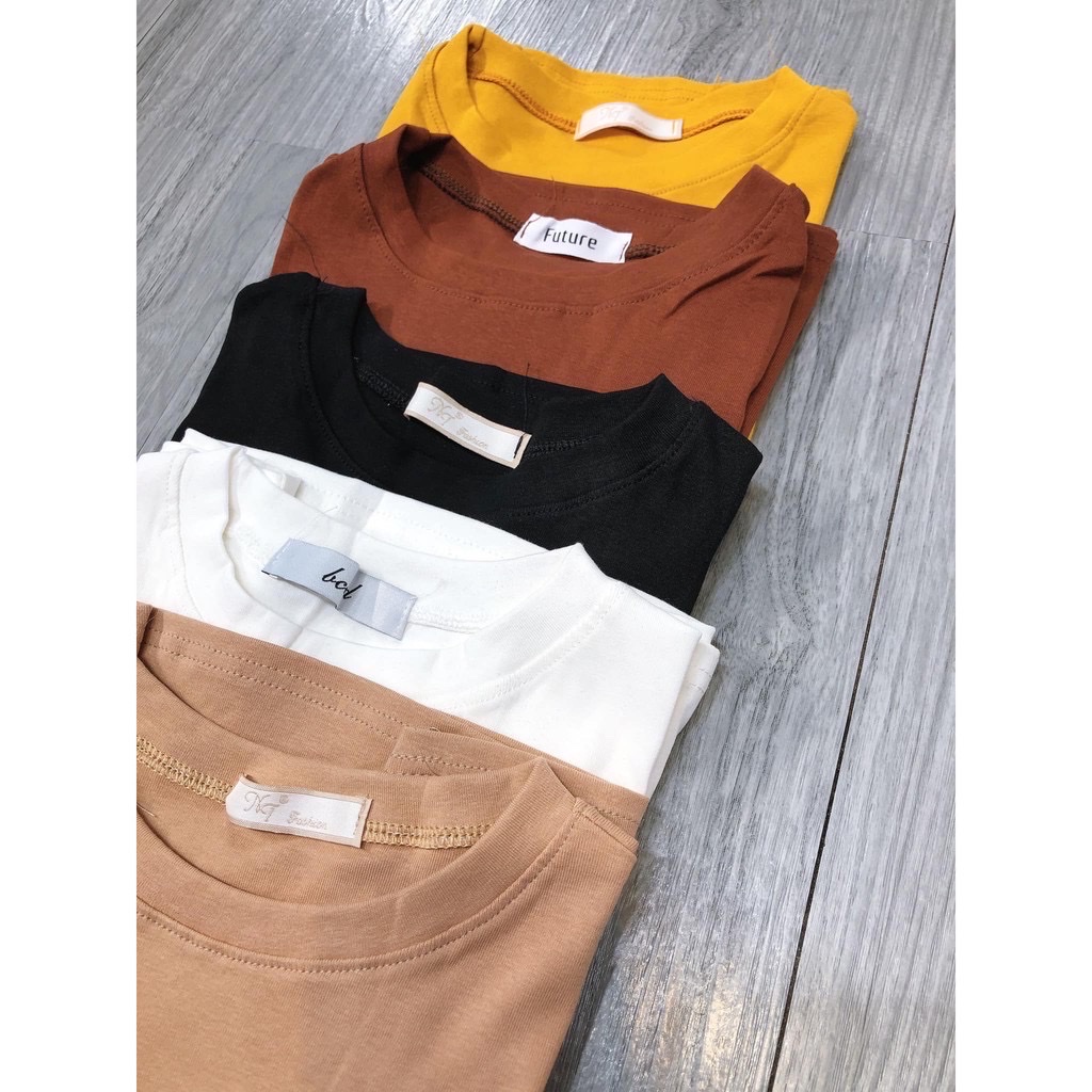 Áo croptop cộc tay chất cotton zip