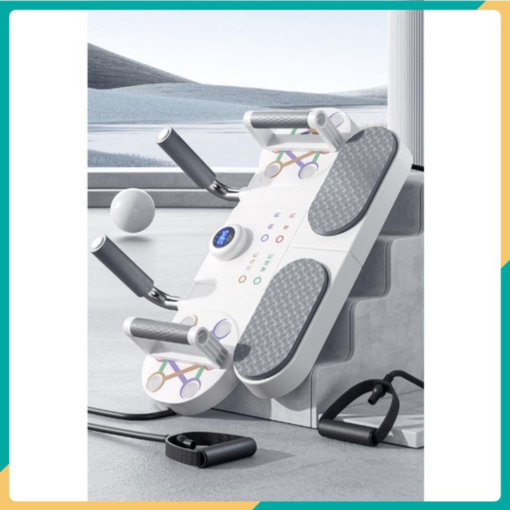 Thiết bị Squat Plank cơ bụng kết hợp chống đẩy phát triển toàn diện cơ thể Gym Fitness