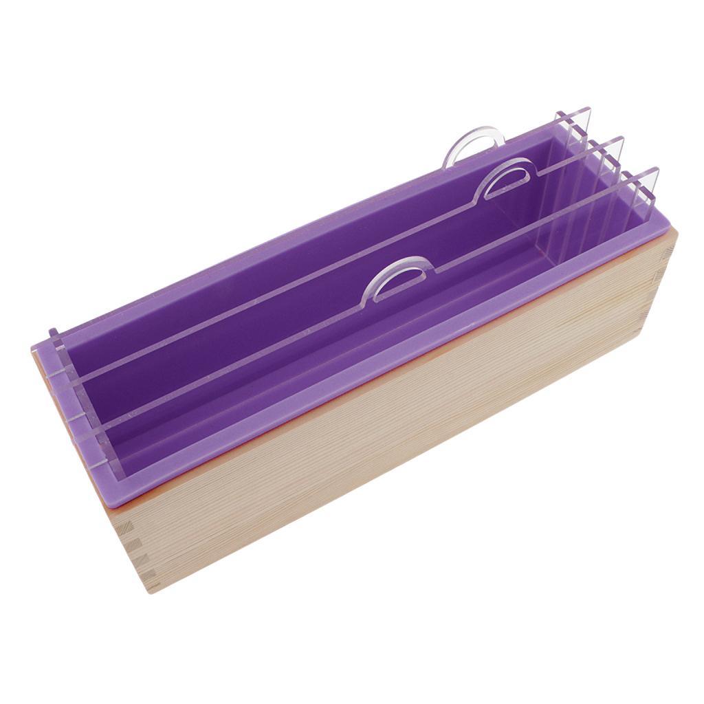 Silicone Soap  Box Acrylic Board DIY Toast Loaf Soap