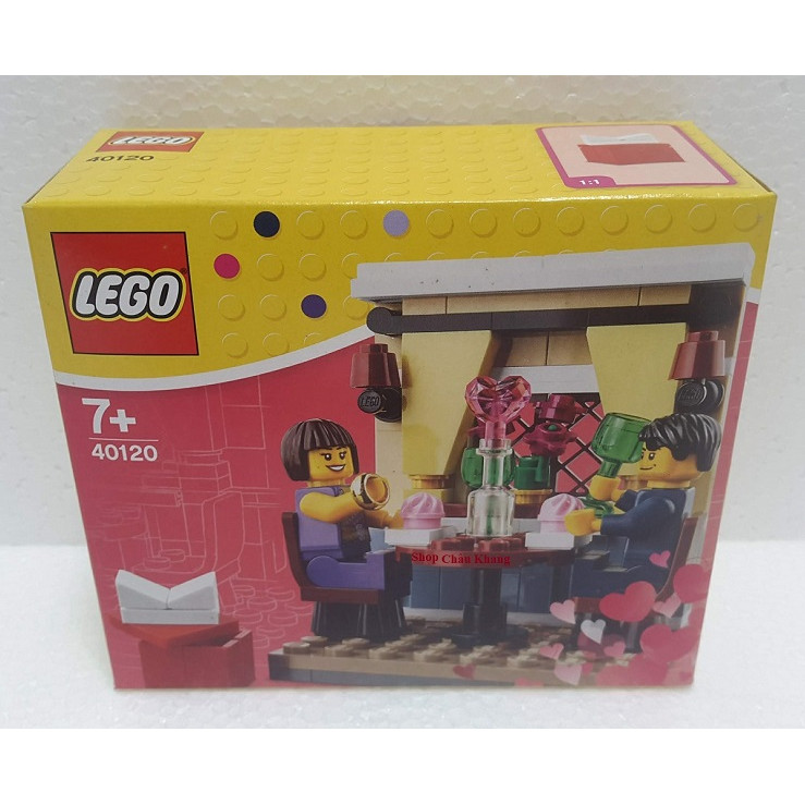 Bộ lắp ráp Bữa Ăn Tối Lễ Tình Nhân - LEGO 40120 (114 Chi Tiết)