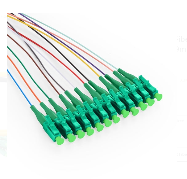 Dây nhảy quang LC APC 12 Fibers OS2 Single Mode Bunch PVC sample - Xmethod Network - Hàng chính hãng